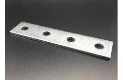 China Bracket Corner Flat Straight 4 Hole Silver With Magnets supplier