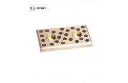 China Graphite Bronze Bearing Plate Slide Sintered Bronze Plate 10mm supplier