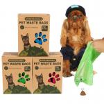 HDPE EPI D2W Eco Friendly Dog Waste Bags Customized Roll Design for sale