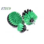 Green Carpet Cleaning Drill Scrub Brush 3pcs Ultimate Compatibility for sale