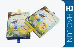 China Handmade Cardboard Gift Boxes Coating Paper For Children Study Books supplier