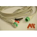 China Comen C21 C30 C50 C70 C90 C100 Compatible One piece 5 lead ECG Cable for sale