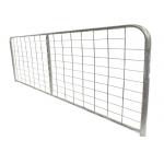 Easy Install Steel Farm Gates With Hinge Power Coated Surface I Type for sale