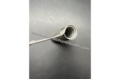 China Micro Tubular Coil Heaters With SS Cover And Externally Mounted Thermocouple supplier