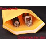 Padded Courier Kraft Paper Bubble Mailers 2 Sealing Sides Logo Printing Envelopes for sale
