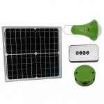 4pcs*3W LED Solar Emergency Lights Mini Solar Panel Battery Lighting Power System
