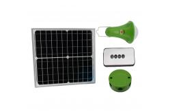 China 4pcs*3W LED Solar Emergency Lights Mini Solar Panel Battery Lighting Power System supplier