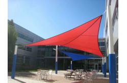 China Car Park Shade Net Carport Outdoor UV Blocking Plastic Sunshade Sail supplier