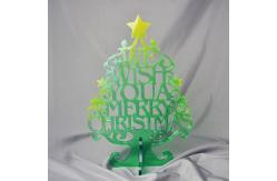 China DIY 3D Christmas Tree Silicone Mold Festival Decoration For Jewelry Making supplier