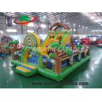 Fire Retardant 8 X 6M Inflatable Zoo Playground For Teenager