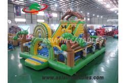 China Fire Retardant 8 X 6M Inflatable Zoo Playground For Teenager supplier