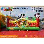 0.55mm PVC Tarpaulin Micky Bounce Blow Up Jumping Castle Outdoor Playground for sale