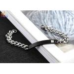 ODM Curb Cuban Link Chain Personalised Mens Engraved Bracelets