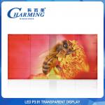 High Brighness RGB P3.91 Indoor LED Screen Outdoor Lightweight Transparent for sale