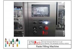 China Piston Servo Filling Machine / Fully Automatic Linear Filling Machine With Drop Down System supplier