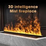 Remote Control Electric Fireplace Insert 3d Atomization Led Water Vapor Fireplace