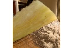 China Fireproof Material Thermal Insulation Glass Wool Felt Heat Resistant Soundproof supplier