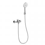 ABS Hand Shower Mixer Set Chrome Bathroom Handshower Set Contemporary for sale