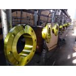 DN50 Stainless Steel Plate Flange Ra0.2-Ra3.2 Floor Flange Plate for sale