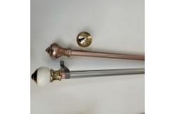 China SGS Luxury Simple Style 5.8m Steel Pipe Curtain Rods supplier
