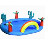 Homeusing Water Park Kids Inflatable Pool with Plam Trees