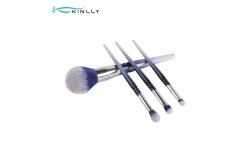 China Plastic Handle 9PCS Synthetic Makeup Brushes Eyeshadow Private Label supplier