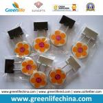 Custom Logo on Round Panel Office Binder Clip Holders