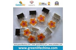 China Custom Logo on Round Panel Office Binder Clip Holders supplier