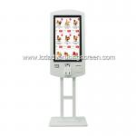 Dual Screen Digital TFT Restaurant Ordering Machine With QR Scanner Printer for sale