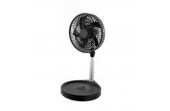 China Hebron Mini USB Rechargeable Fan 900-1240 RPM Telescopic Folding USB Charging Fan supplier