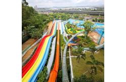 China Big Water Slide for Water Park With Fun Features And Blower Included supplier