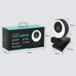 Full HD FPS PC USB Webcam 2 Megapixels With Magnetic Privacy Shutter