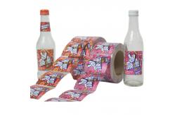 China printed self adhesive labels on a roll label sticker manufacturer supplier
