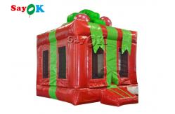 China Commercial Christmas Inflatable Bouncy Castle Silk Printing supplier