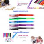 5 Color Erasable Gel Pens for sale