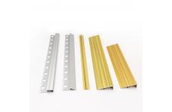 China Anodised Aluminum Tile Trim 1mm Thickness Triangle Alu 6063 Material supplier