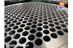 China Stainless Steel ASTM A182 F304L/F316L Tubesheet Baffles For Heat Exchanger supplier