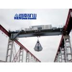 QZ Type Double Girder Bridge Crane 20t A6 Grab With Travelling for sale