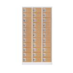 Easy Assembly KD Structure 33 Door Metal Lockers 0.7mm Thickness Electrostatic for sale