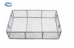 China Sliding SUS304 Chicken 1.0mm Basket Woven Grille Steel Mesh supplier