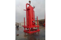 China Skid Mounted Oilfield Gas Buster 240m³/H Mud Gas Separator H2S Handling supplier