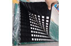China Rubber Plate Diamond Ceramic Pulley Lagging Lining With Contact Layer supplier