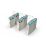 Airport Security Sliding Turnstile Electronic Access Control Card Reader Facial Recognition