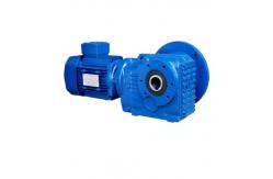 China Right Angle K Series Helical Bevel Gearmotor High Efficiency supplier