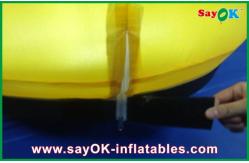 China Polyester Yellow Inflatable Wine Bottle / commercial grade inflatables supplier