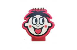 China Special - Shaped Custom Spiral Bound Notebook Printing For Promotional Gift supplier