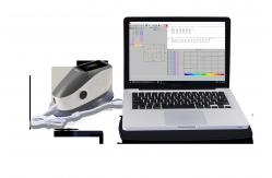 China Ergonomic Design Spectrodensitometer Colour Measurement Equipment With 45/0 Geometric Optical Structure supplier