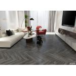 Herringbone SPC Flooring Super Click Waterproof Anti Slip Plastic Home Decor for sale