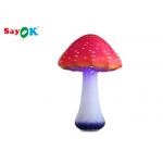 Oxford Cloth 2m Inflatable Mushroom For Theme Park Stage Decorations for sale