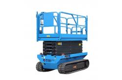 China Aerial Work Platform 230kg Self Propelled Hydraulic Tracked Scissor Lift supplier